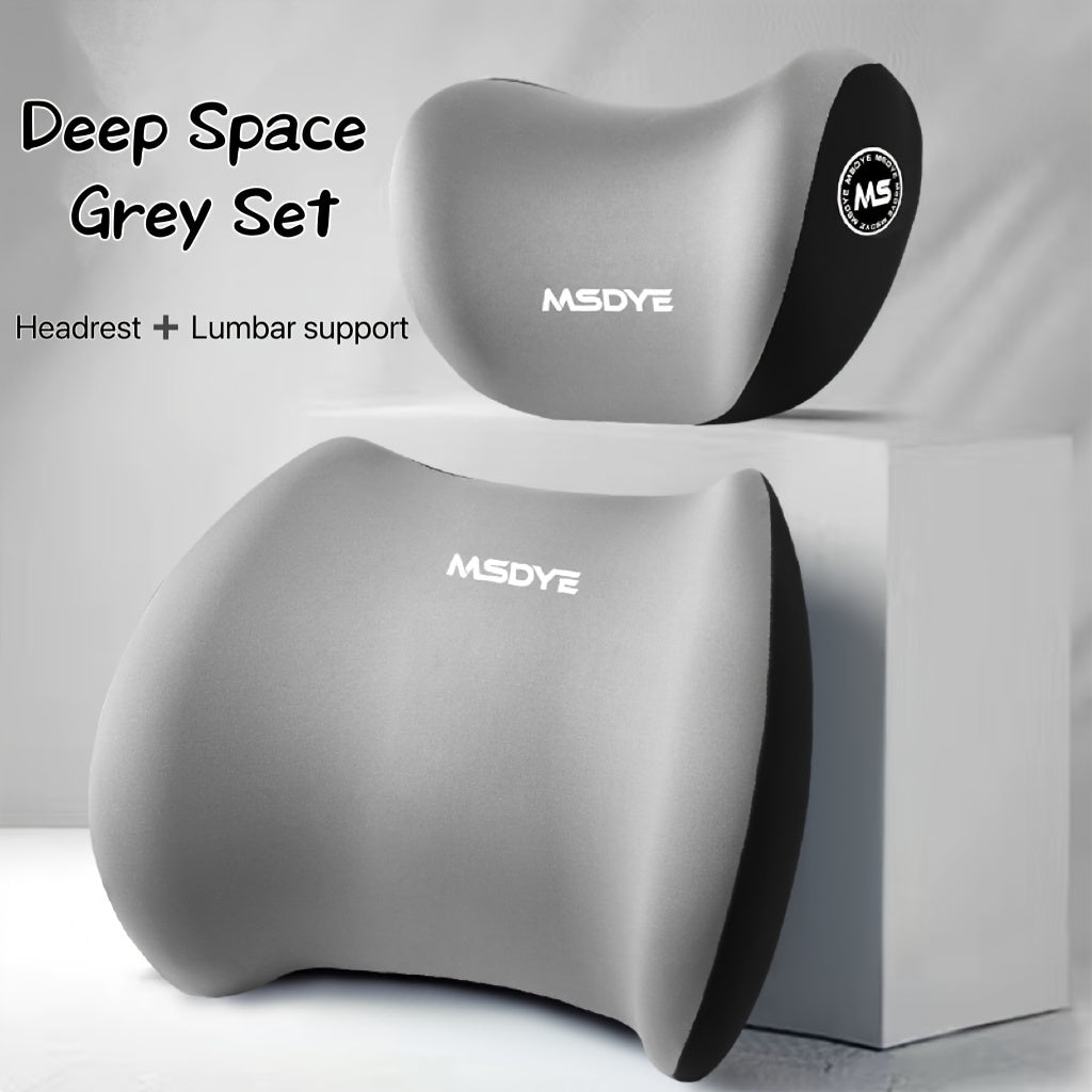 1pc Car Headrest/Waist Support Car Neck Pillow Waist Cushion Driver Seat Back Car Waist Support Waist Support Car Accessories Car Interior Set Seat Back