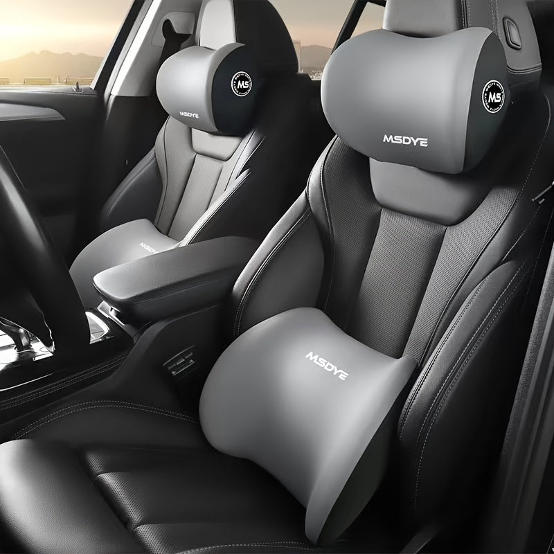 1pc Car Headrest/Waist Support Car Neck Pillow Waist Cushion Driver Seat Back Car Waist Support Waist Support Car Accessories Car Interior Set Seat Back