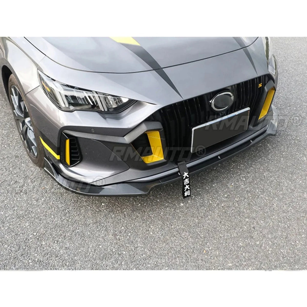 For GAC Empow 2021-2024 Body Kit Front Bumper Spoiler Glossy Black Sport Style Front Bumper Diffuser Car Accessories