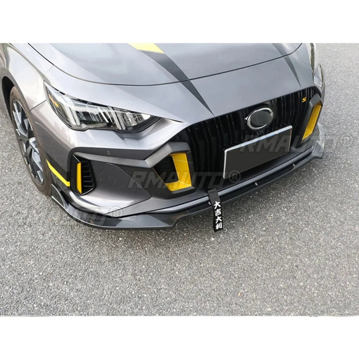 For GAC Empow 2021-2024 Body Kit Front Bumper Spoiler Glossy Black Sport Style Front Bumper Diffuser Car Accessories