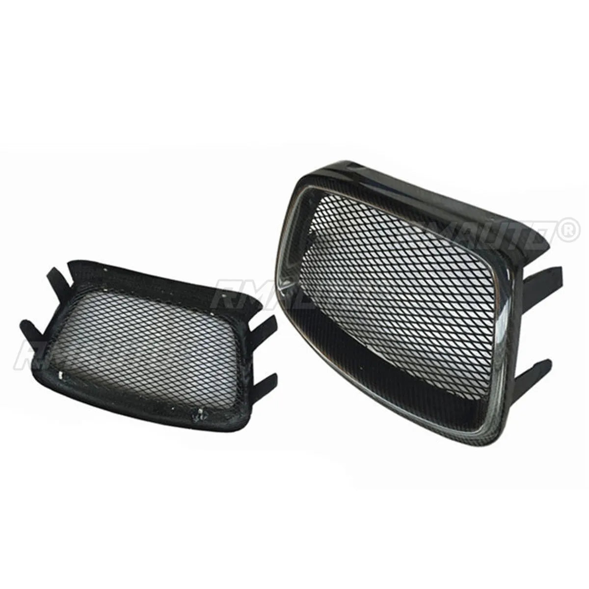 For Subaru Impreza WRX STi 9th 2006-2007 Real Carbon Fiber Front Grill Car Front Lower Mesh Grill Grille Car Accessories