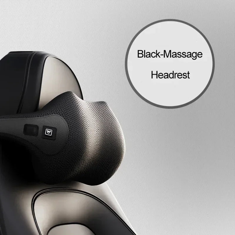 Car Massage Neck Support Pillow Seat Back Headrest Pillow Support Simulation Human Massage Travel Home Pillow