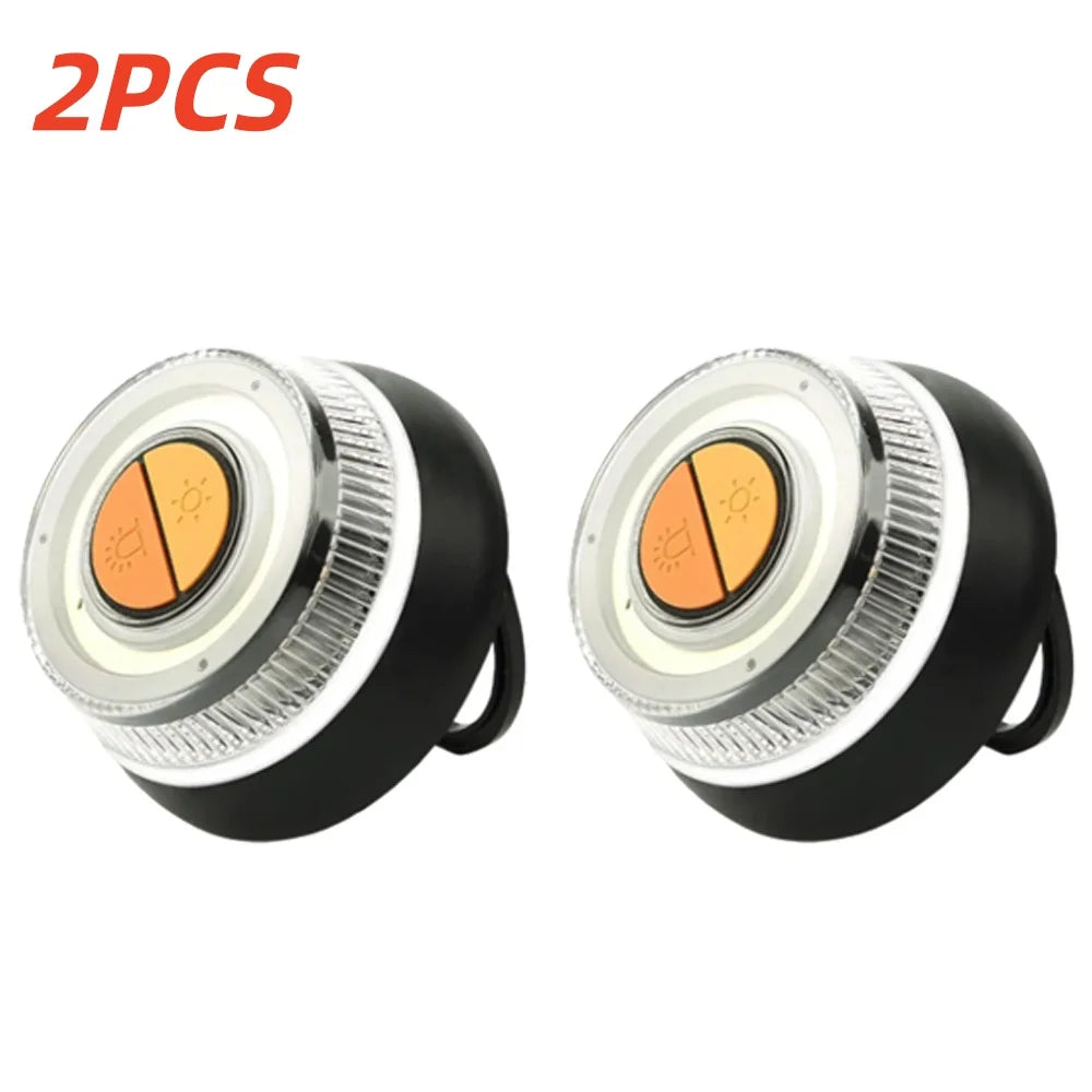 V16 Car Emergency Beacon Light with 3 Light Modes Battery Magnetic Strobe Warning Light Sustainable Lighting Safety Signal Lamp