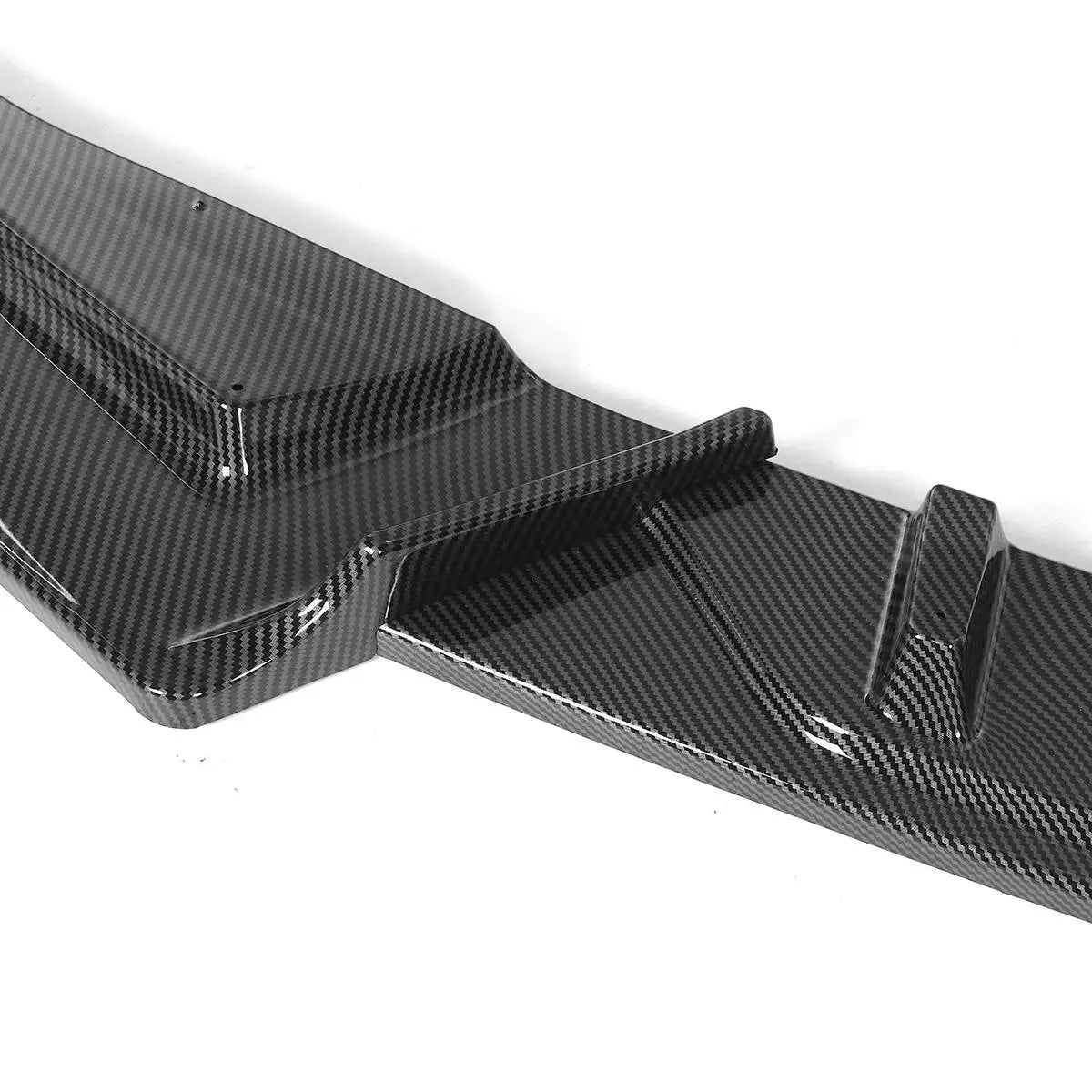 Carbon Fiber Look Black Front Lip Bumper Splitter Spoiler Diffuser Protection For Honda Accord 10th 2018 2019 2020 Car Styling