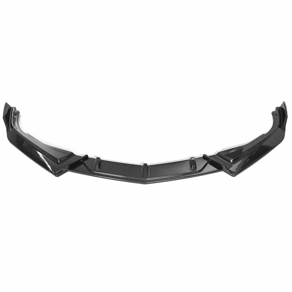 Carbon Fiber Look Black Front Lip Bumper Splitter Spoiler Diffuser Protection For Honda Accord 10th 2018 2019 2020 Car Styling