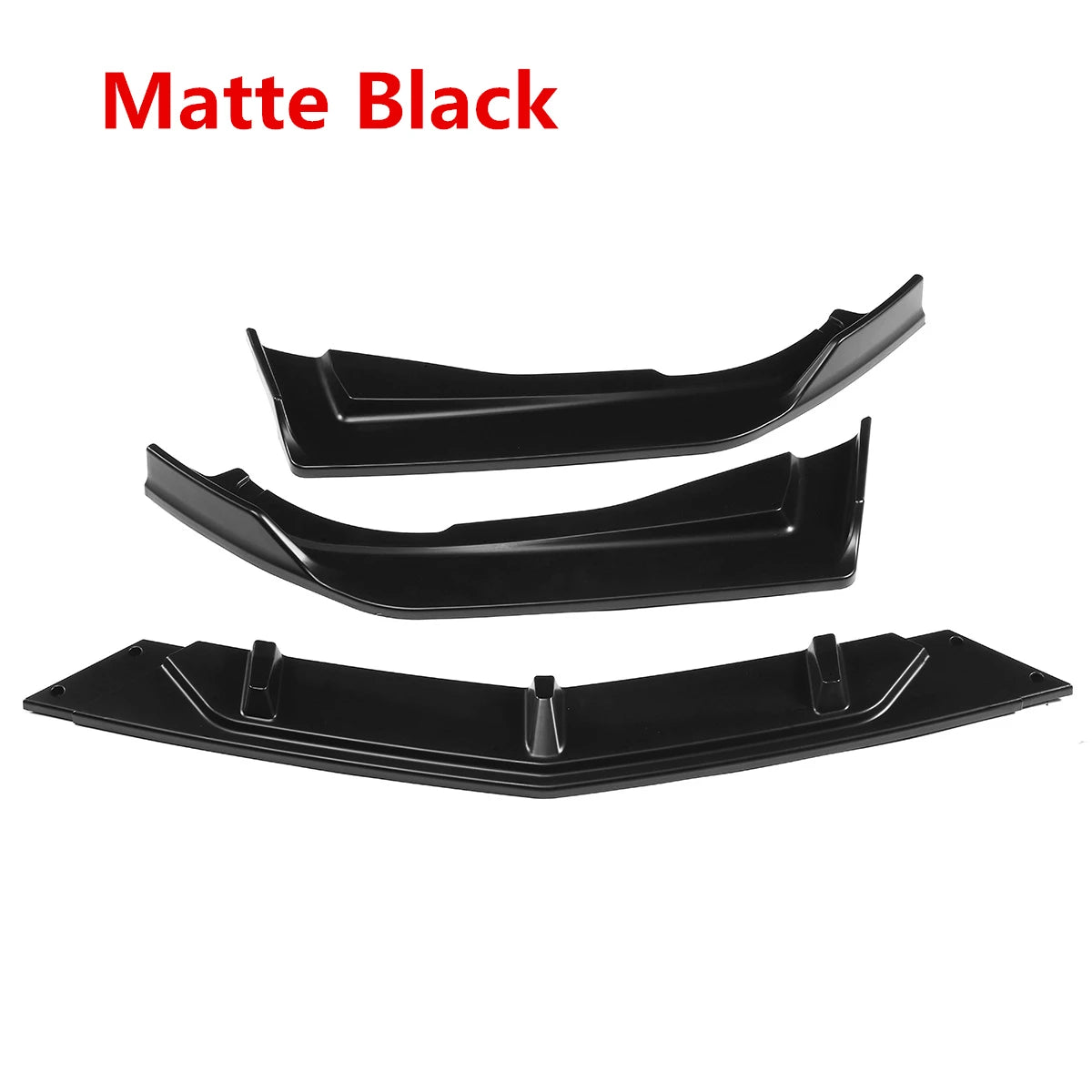 Carbon Fiber Look Black Front Lip Bumper Splitter Spoiler Diffuser Protection For Honda Accord 10th 2018 2019 2020 Car Styling
