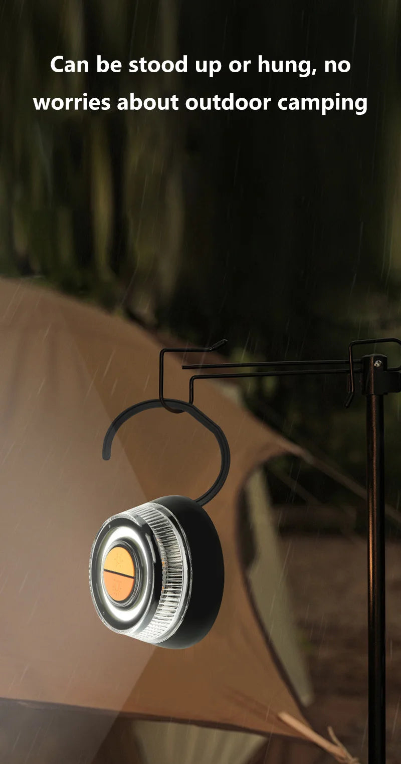 V16 Car Emergency Beacon Light with 3 Light Modes Battery Magnetic Strobe Warning Light Sustainable Lighting Safety Signal Lamp