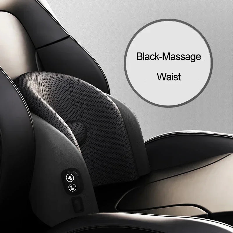 Car Massage Neck Support Pillow Seat Back Headrest Pillow Support Simulation Human Massage Travel Home Pillow