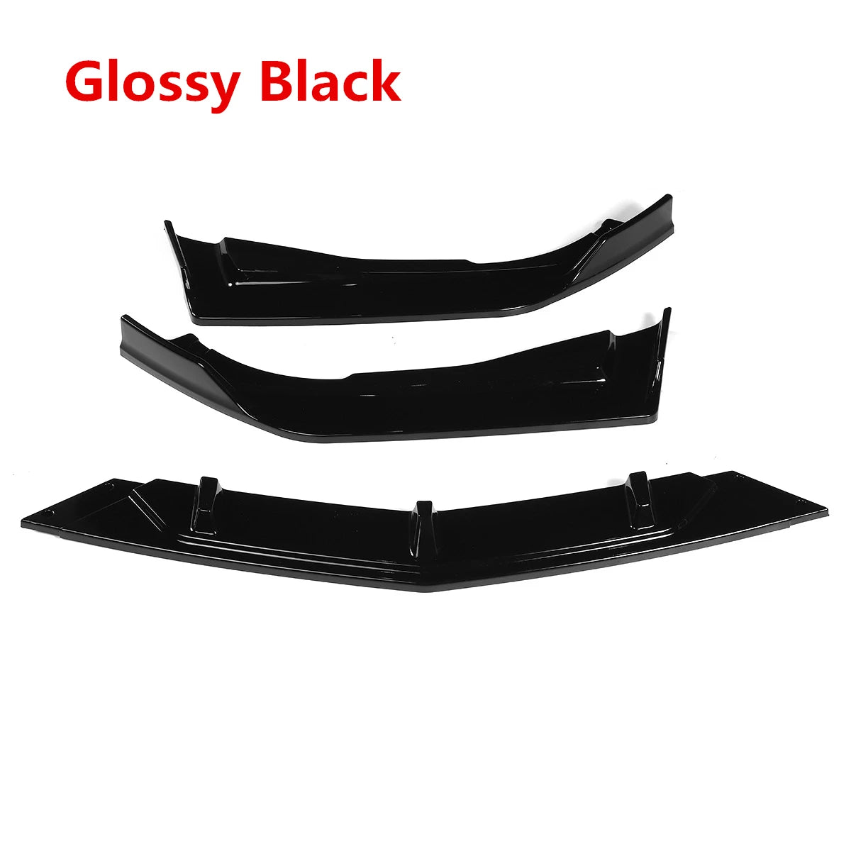 Carbon Fiber Look Black Front Lip Bumper Splitter Spoiler Diffuser Protection For Honda Accord 10th 2018 2019 2020 Car Styling