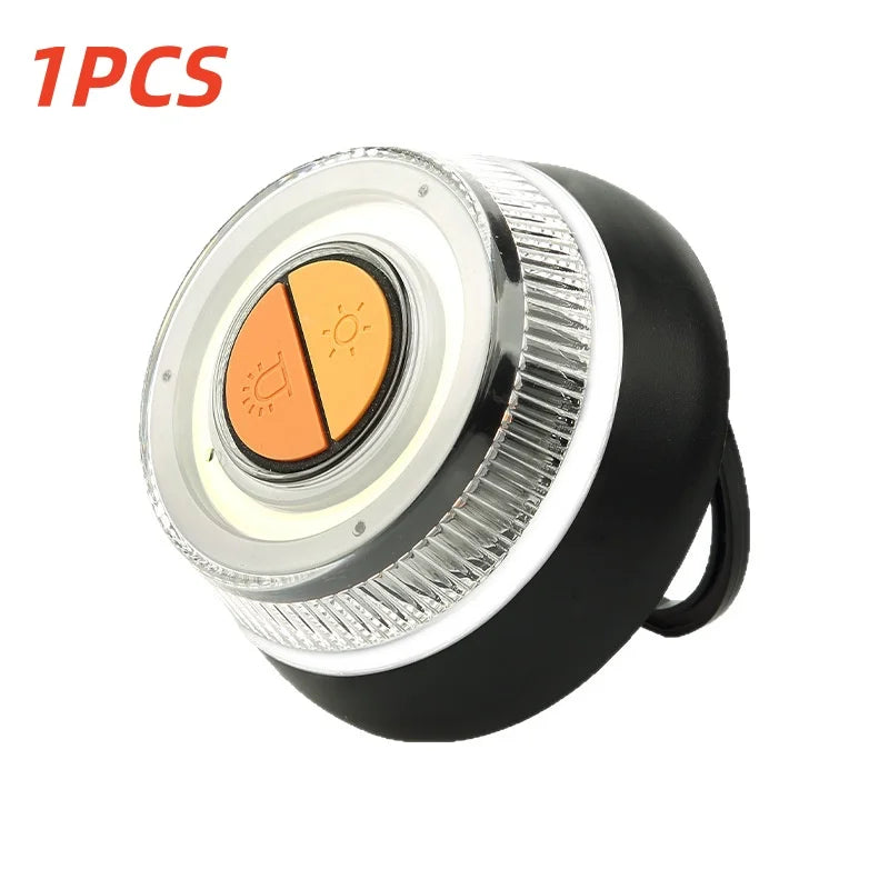 V16 Car Emergency Beacon Light with 3 Light Modes Battery Magnetic Strobe Warning Light Sustainable Lighting Safety Signal Lamp