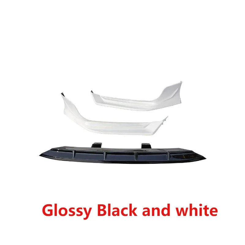 For Honda Accord 10th Gen 2018- 2021 Car Front Bumper Lip Diffuser Body Kits External Decoration Part Splitter Blade Accessories