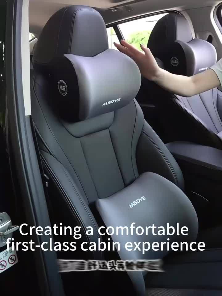 1pc Car Headrest/Waist Support Car Neck Pillow Waist Cushion Driver Seat Back Car Waist Support Waist Support Car Accessories Car Interior Set Seat Back
